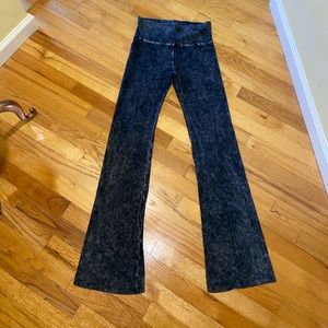 NEVER WORN Dark Wash Fold-Over Pants by Butter